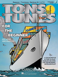 TONS OF TUNES BEGINNER-BK/CD cover